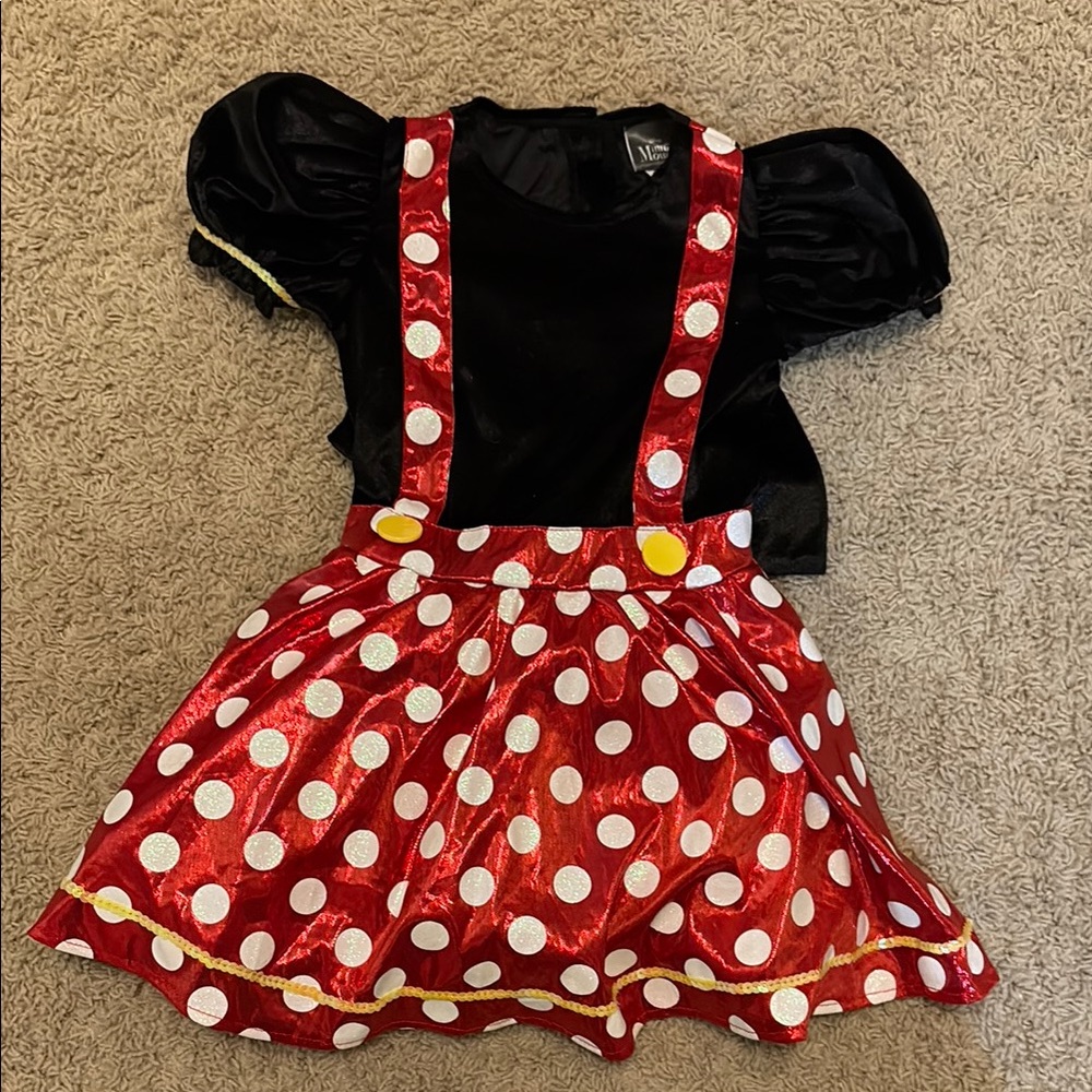 Minnie Mouse Kids Costume 2-4T VGUC Disney Brand